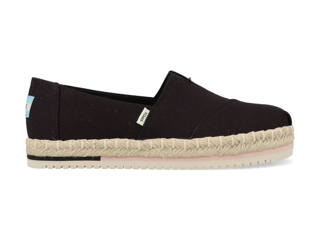 Toms Alpargata 10016316 Zwart maat