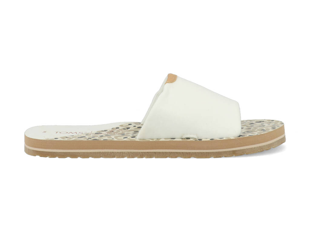 Toms Slippers Carly 10016551 Wit-38/39 maat 38/39