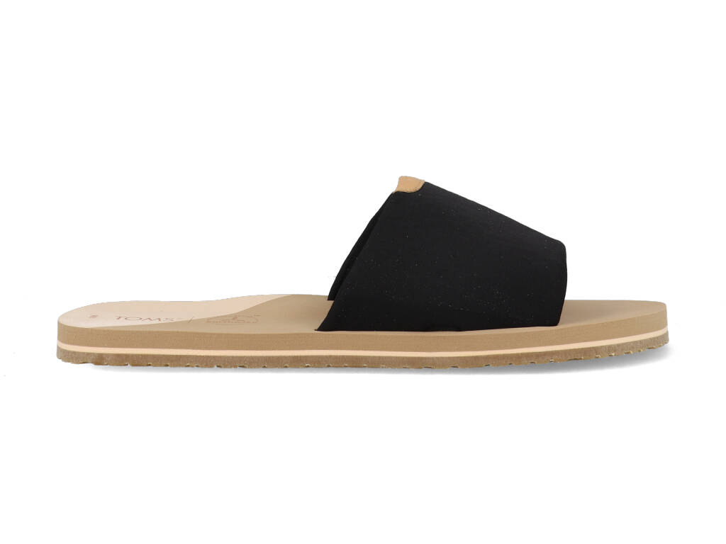 Toms Slippers Carly 10016553 Zwart maat