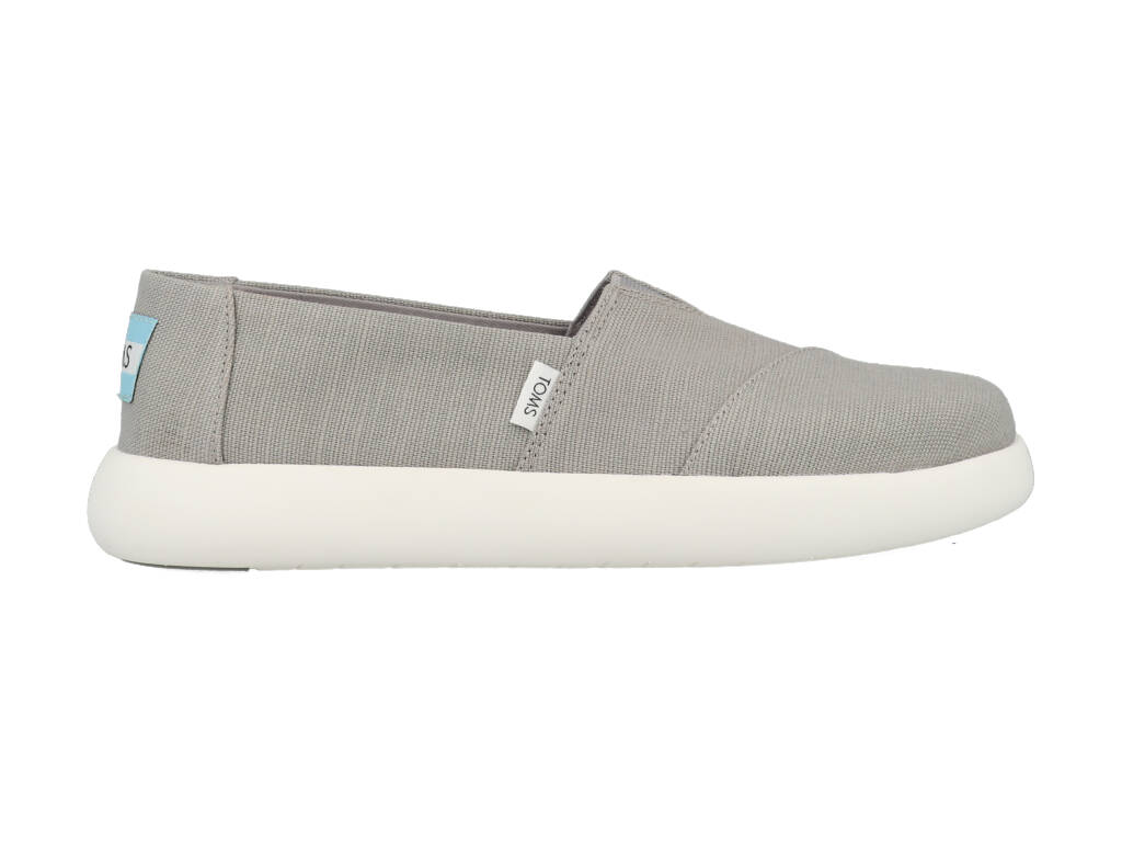 Toms Alpargata Mallow Instappers - Dames - Grijs - Maat 42