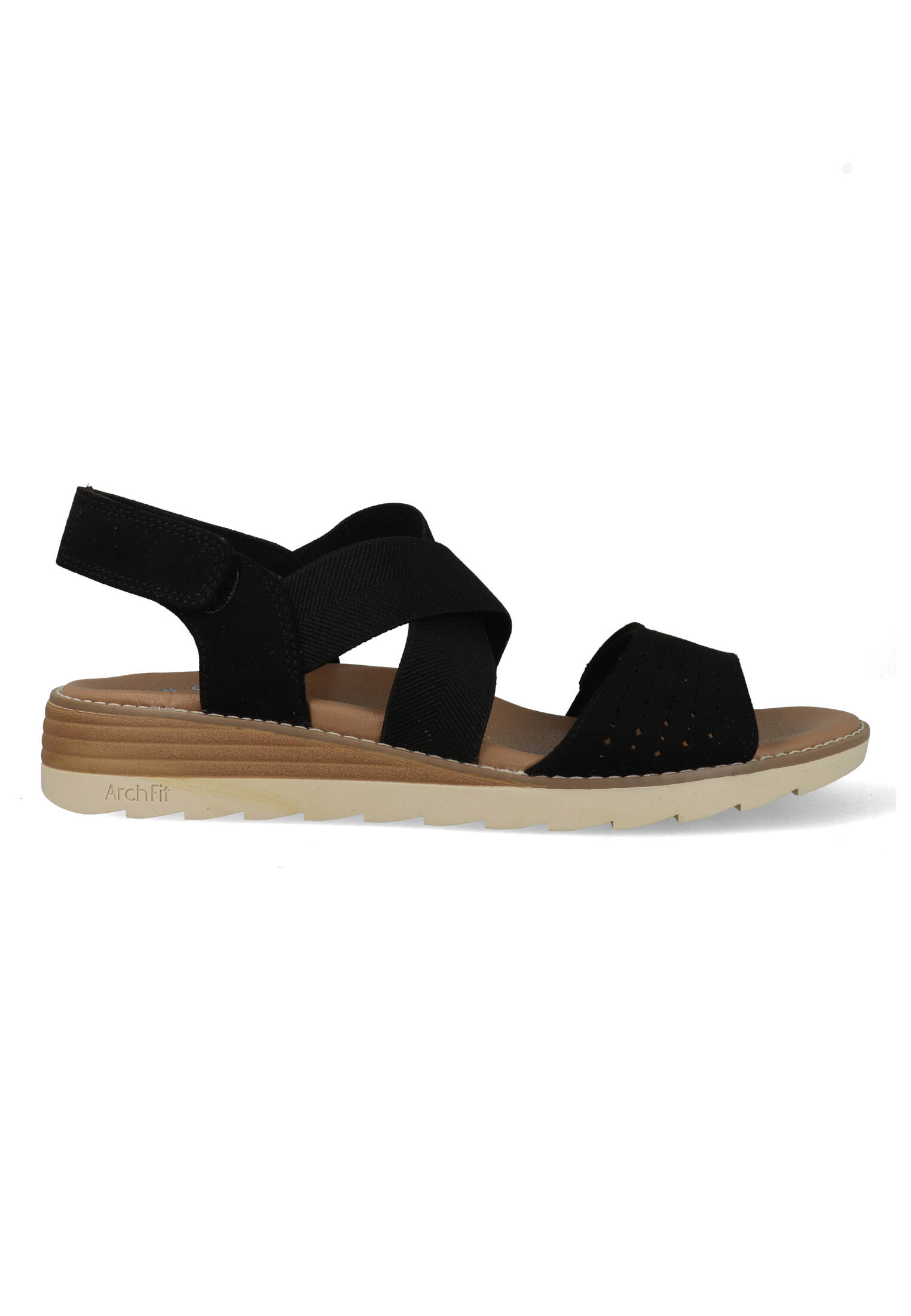 Skechers Sandalen Arch Fit Oasis-B Perf 113890/BLK Zwart-39 maat 39