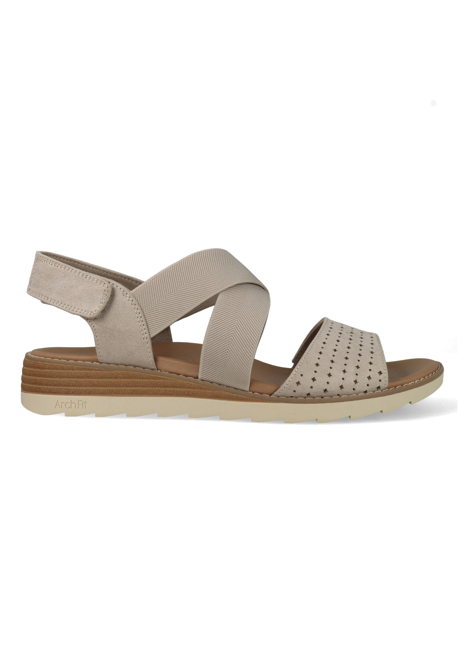 Skechers Sandalen Arch Fit Oasis-B Perf 113890/TPE Grijs-39 maat 39