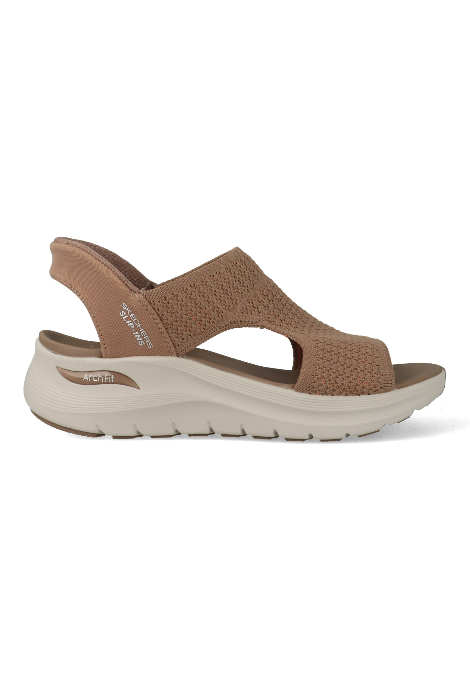 Skechers Arch Fit damessneaker bruin