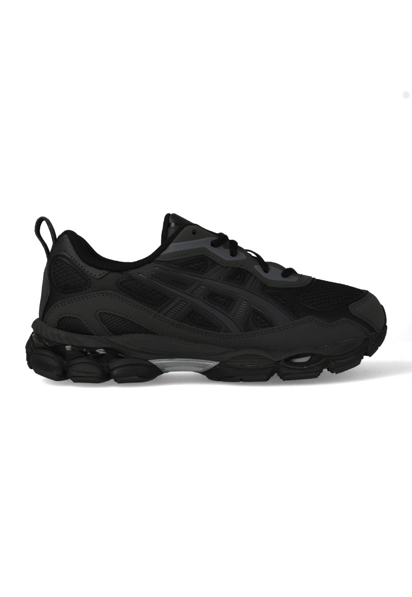 Asics Gel NYC herensneaker zwart en grijs