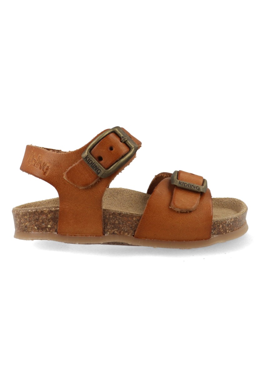 Kipling Sandalen Easy 4 12463000-0716 Cognac Bruin maat Kipling Sandalen Easy 4 12463000-0716 Cognac Bruin maat