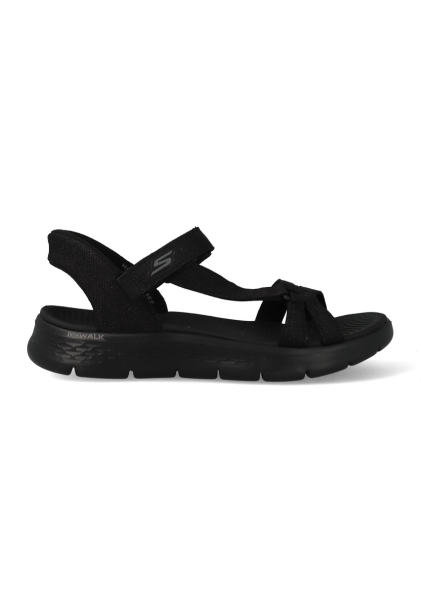 Skechers Go Walk Fles Sandal Illumin 141481/BBK Zwart maat