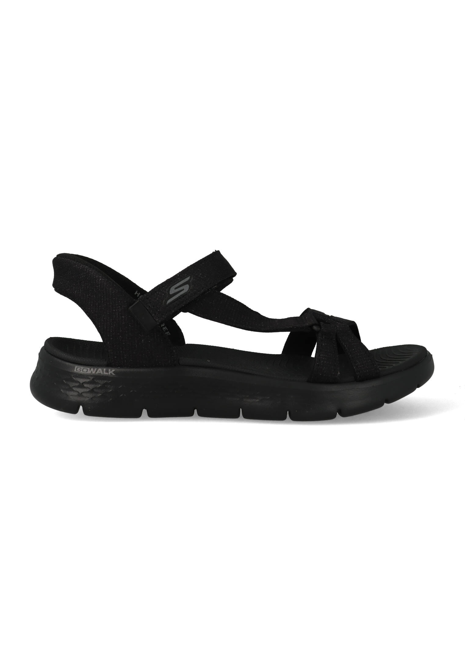 Skechers Go Walk Fles Sandal Illumin 141481/BBK Zwart-37 maat 37