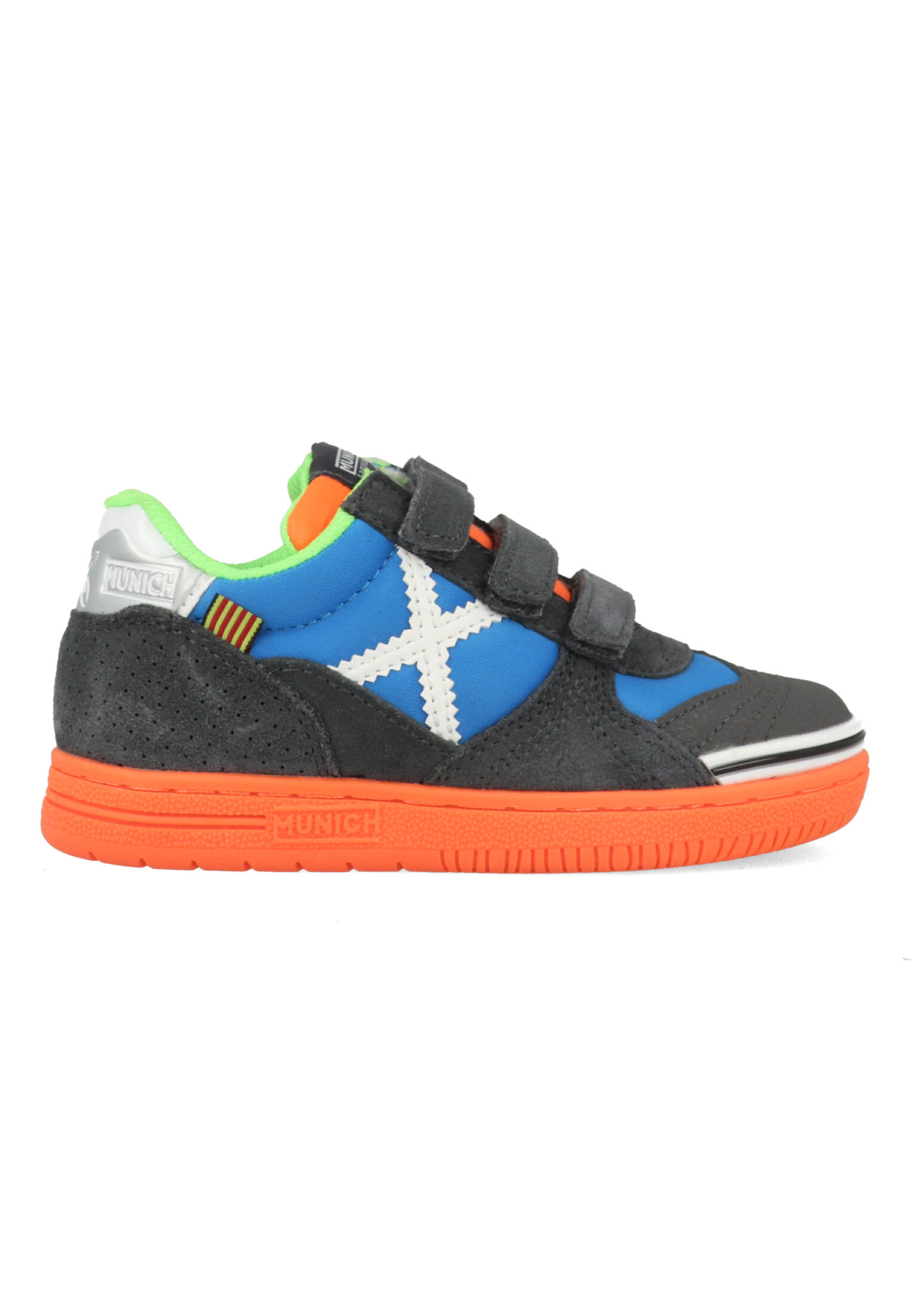 Munich G-3 Kid 1514366-31 Blauw / Grijs-36 maat 36 Munich G-3 Kid 1514366-31 Blauw / Grijs-36 maat 36