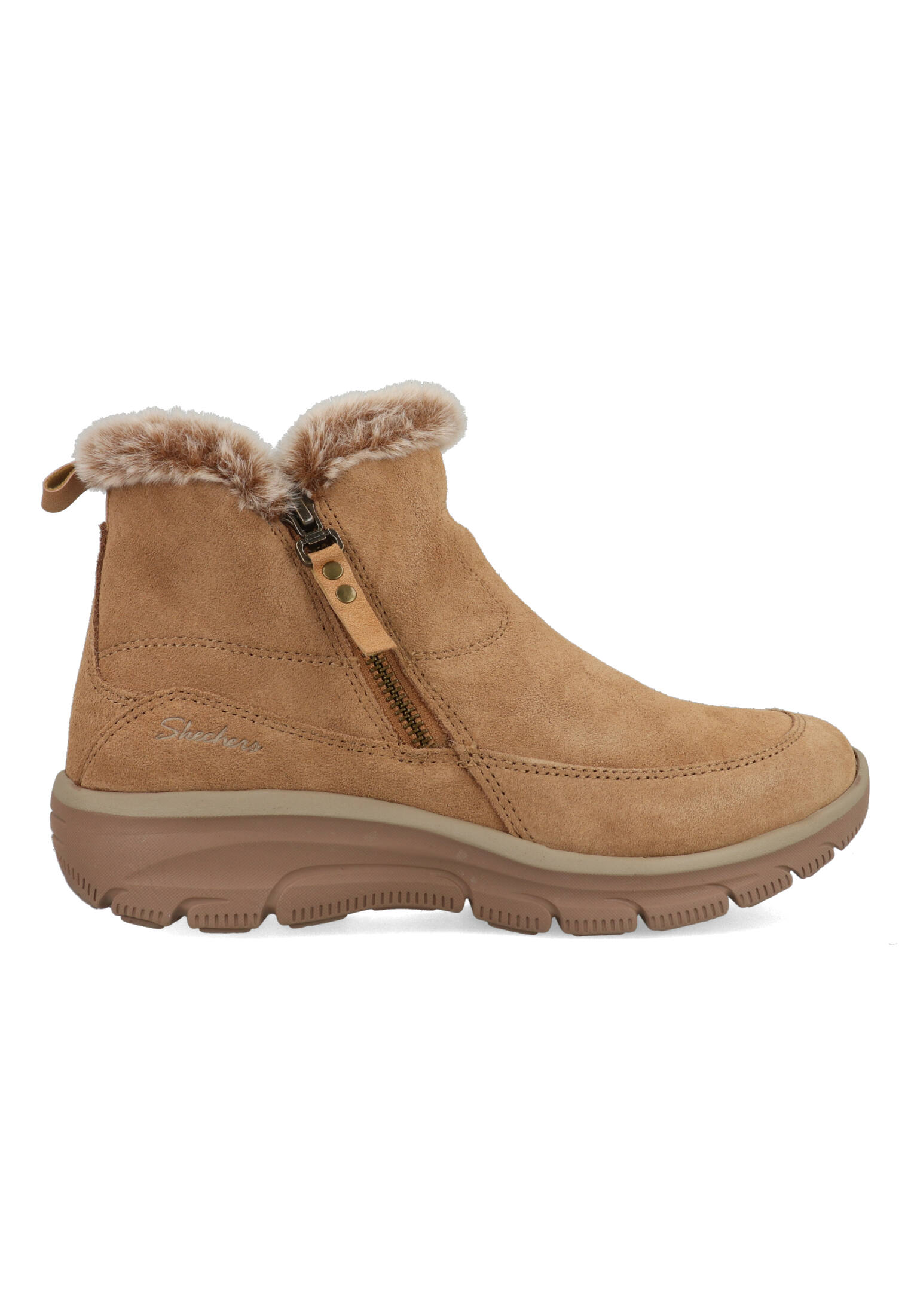 Skechers Relaxed Fit: Easy Going - Cool Zip 167862/TAN Bruin-36 maat 36
