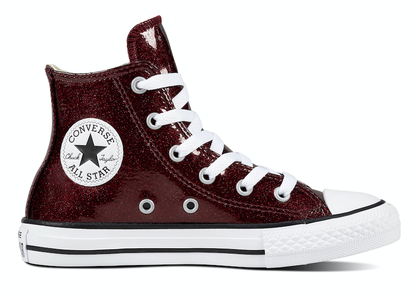 Converse bordeaux on sale rood