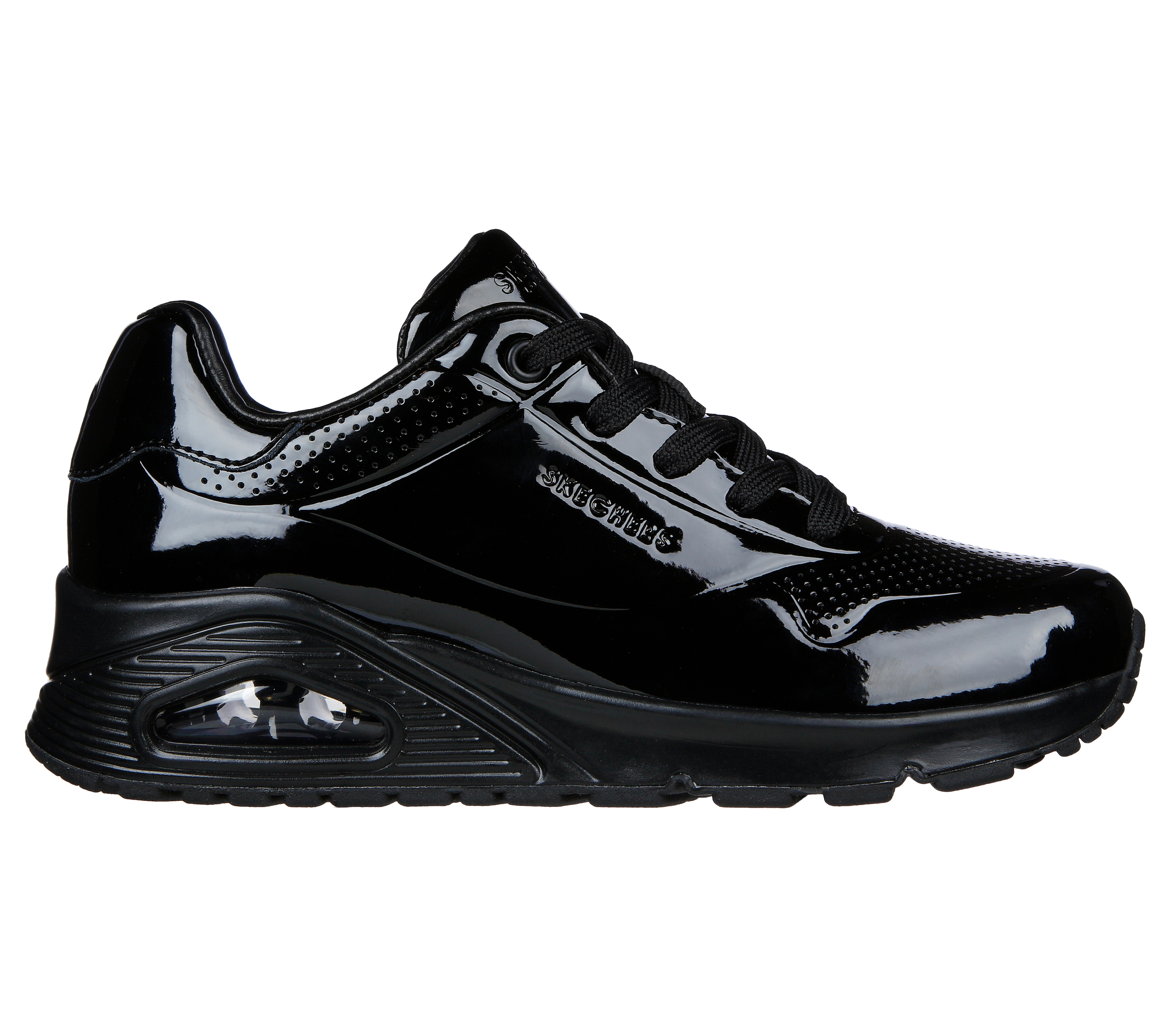 Skechers Uno Shiny One 177142/BBK Zwart-36 maat 36
