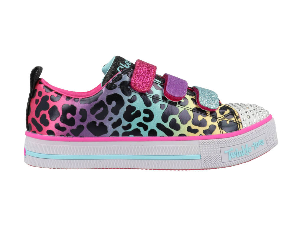 Skechers Twinkle Lite 20301L/BKMT Roze maat