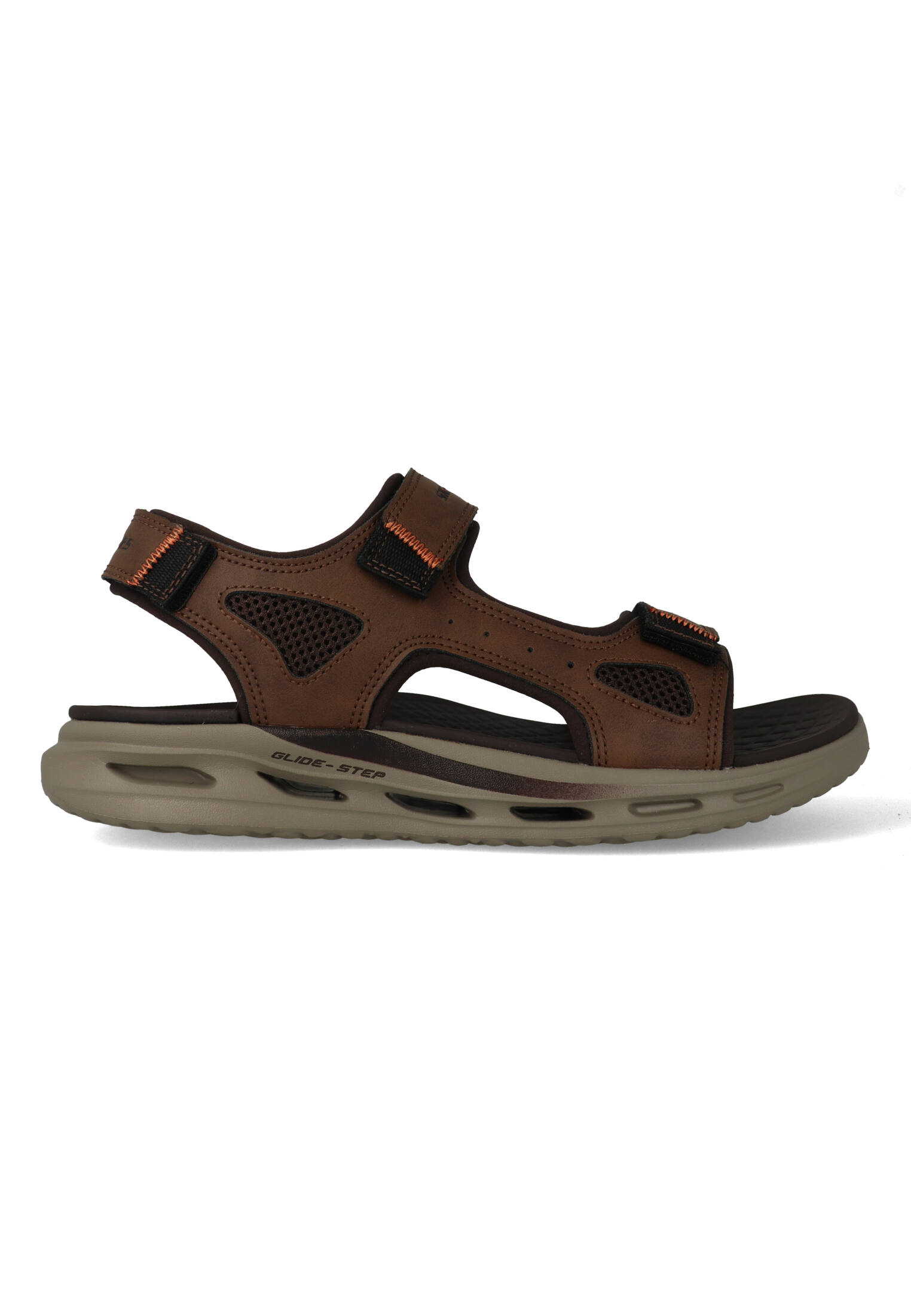 Skechers Sandalen Relaxed Fit: Orvan - Gamble 211371/BRN Bruin-42 maat 42