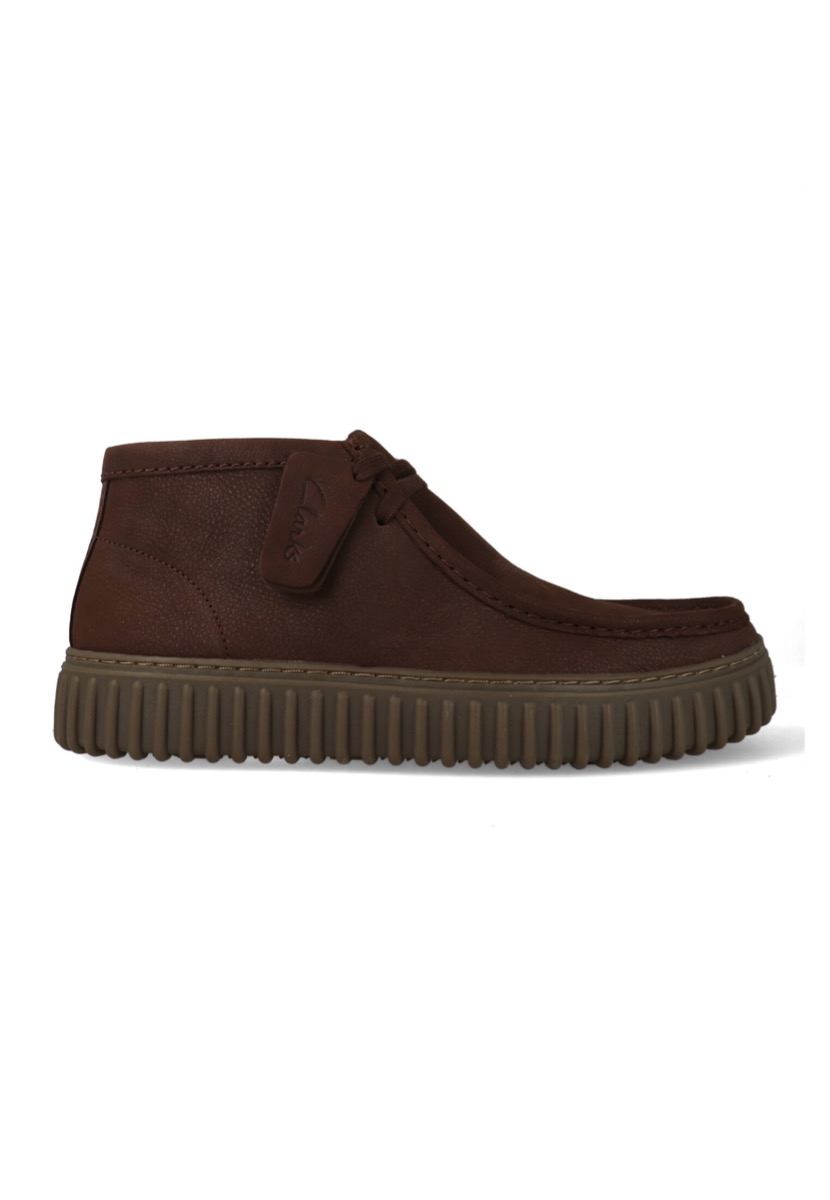 Clarks Instappers Torhill HiDark Bruin maat