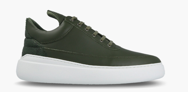 Filling Pieces Low Top Angelica Mix army Green / Dark Green