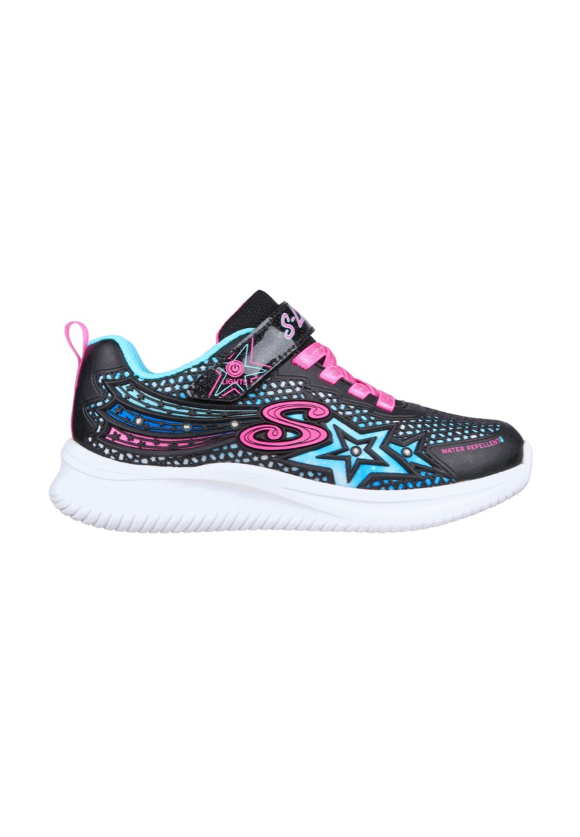 Skechers Jumpsters-Wishful Star 302323L/BKPK Zwart maat