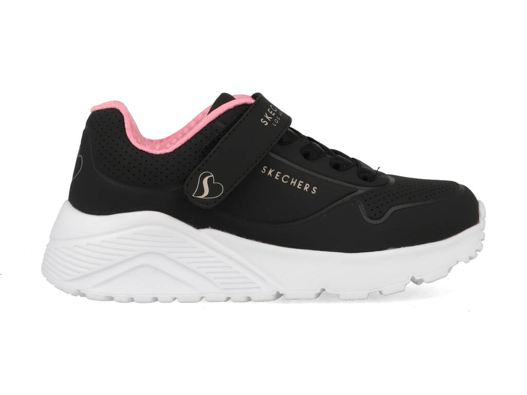 Skechers Uno Lite 310451L/BKRG Zwart maat