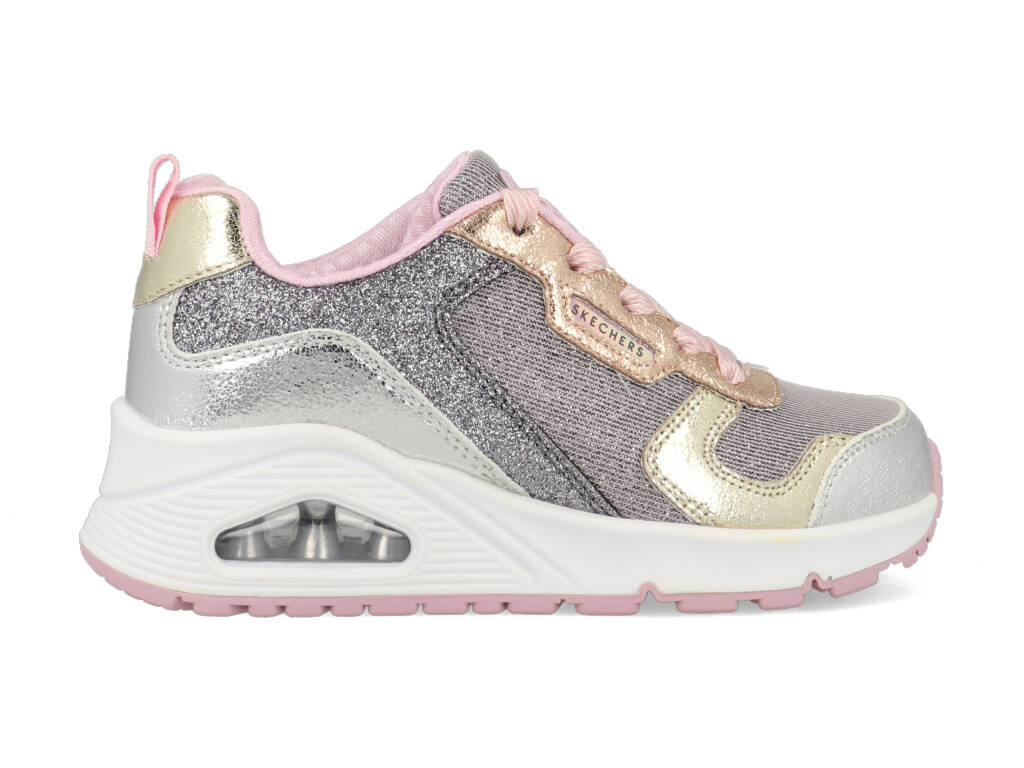 Skechers Uno Metallic 310513L/GUMT Zilver maat