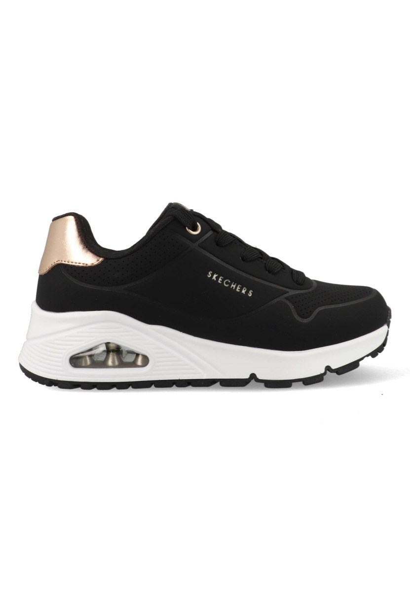 Skechers Uno Gen1-Shimmer Away 310545L/BLK Zwart-34 maat 34 afbeelding