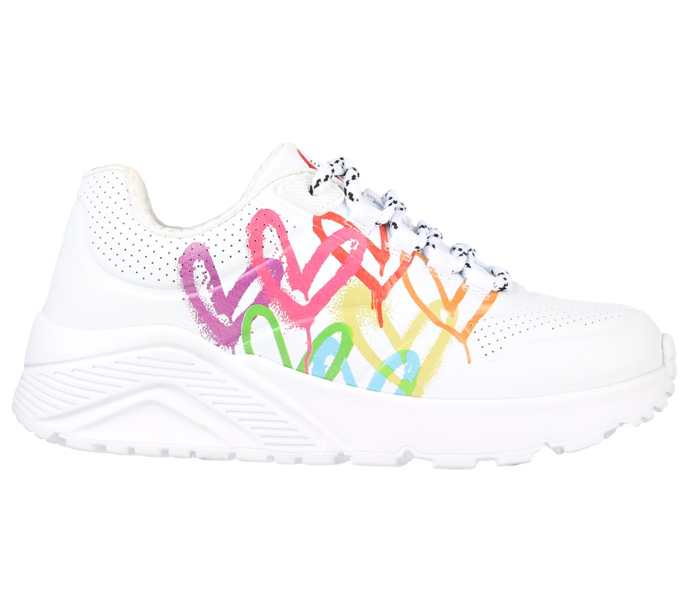 Skechers Uno Lite - Love Brights 314061L/WMLT Wit maat