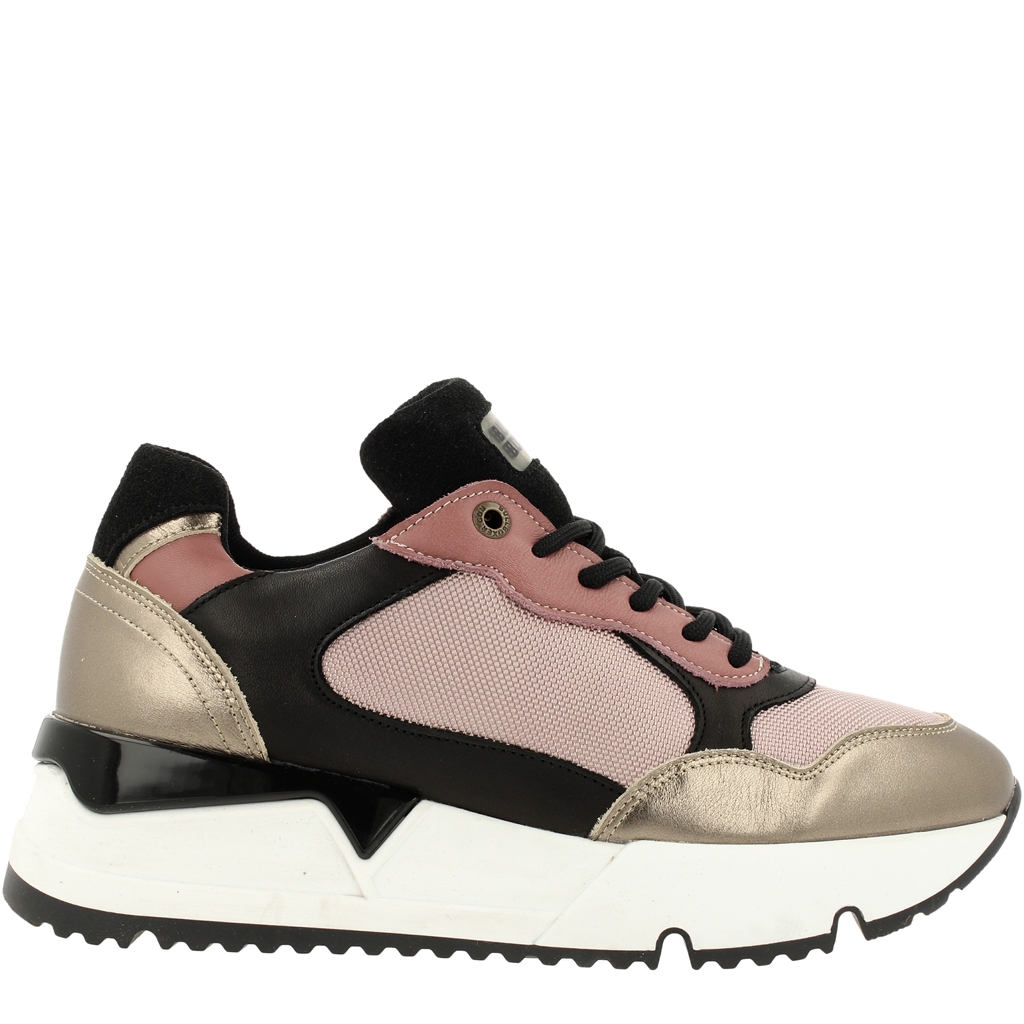 Bullboxer - Sneaker - Women - Black/Pink - 37 - Sneakers