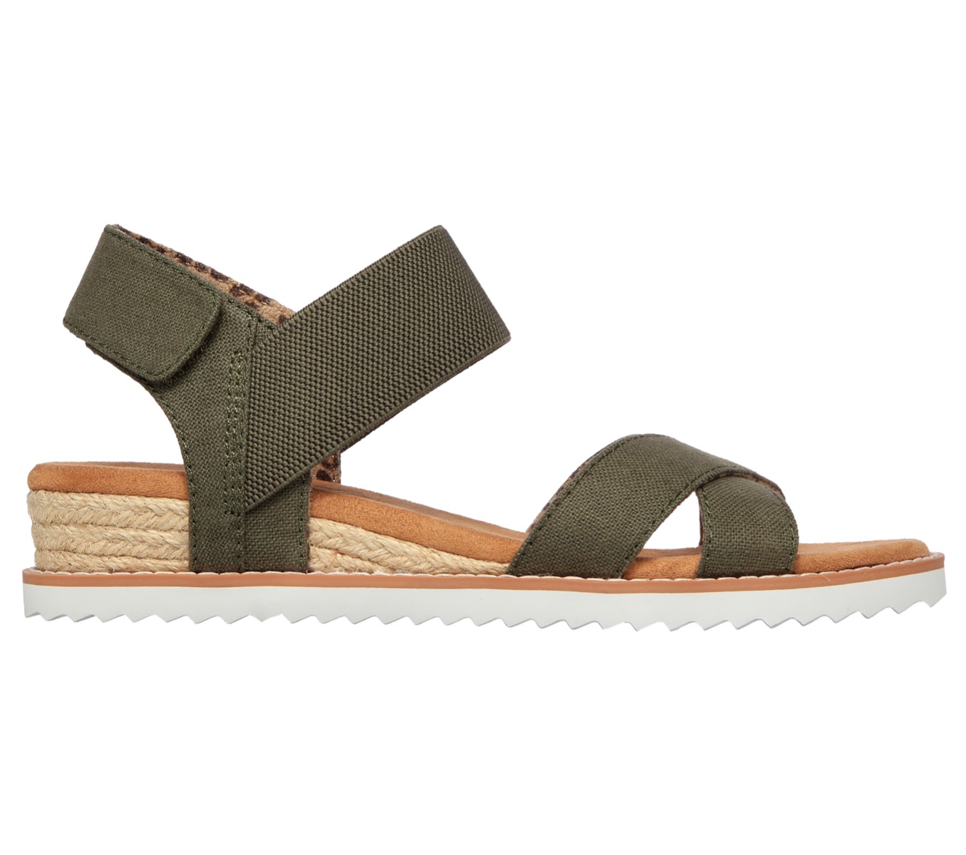Skechers Sandalen Bobs Desert Kiss - Secret Picnic 33386 Groen maat Top Merken Winkel