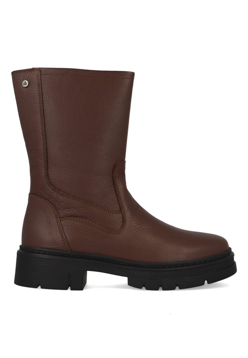 Bullboxer Boots Yasmin Bootie 537500E6L_DKBW Donker Bruin maat afbeelding