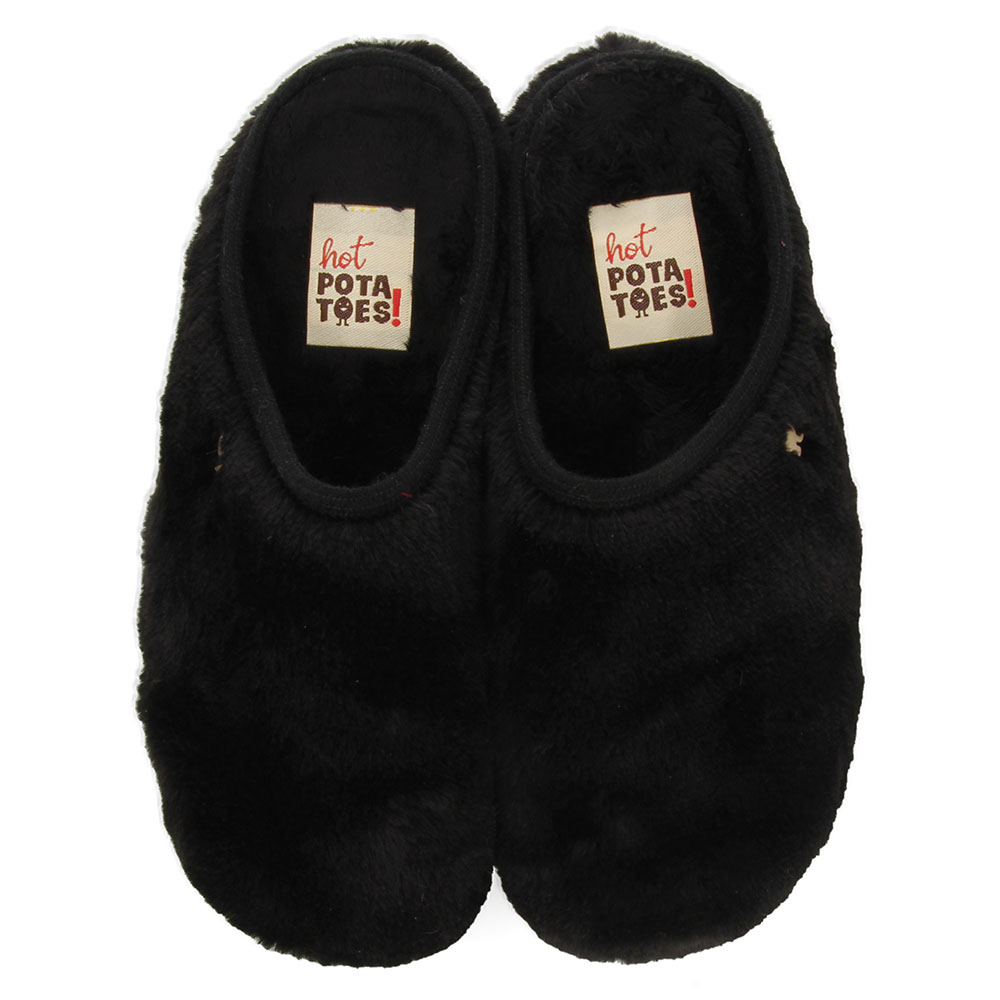 Hot Potatoes Pantoffels Kemerovo 60903 Zwart maat
