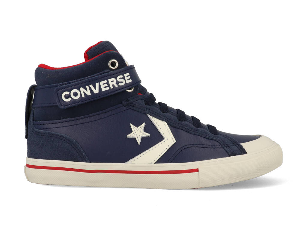 Converse All Stars Pro Blaze Strap Hoog 665839C Blauw Rood Wit maat om te zoenen