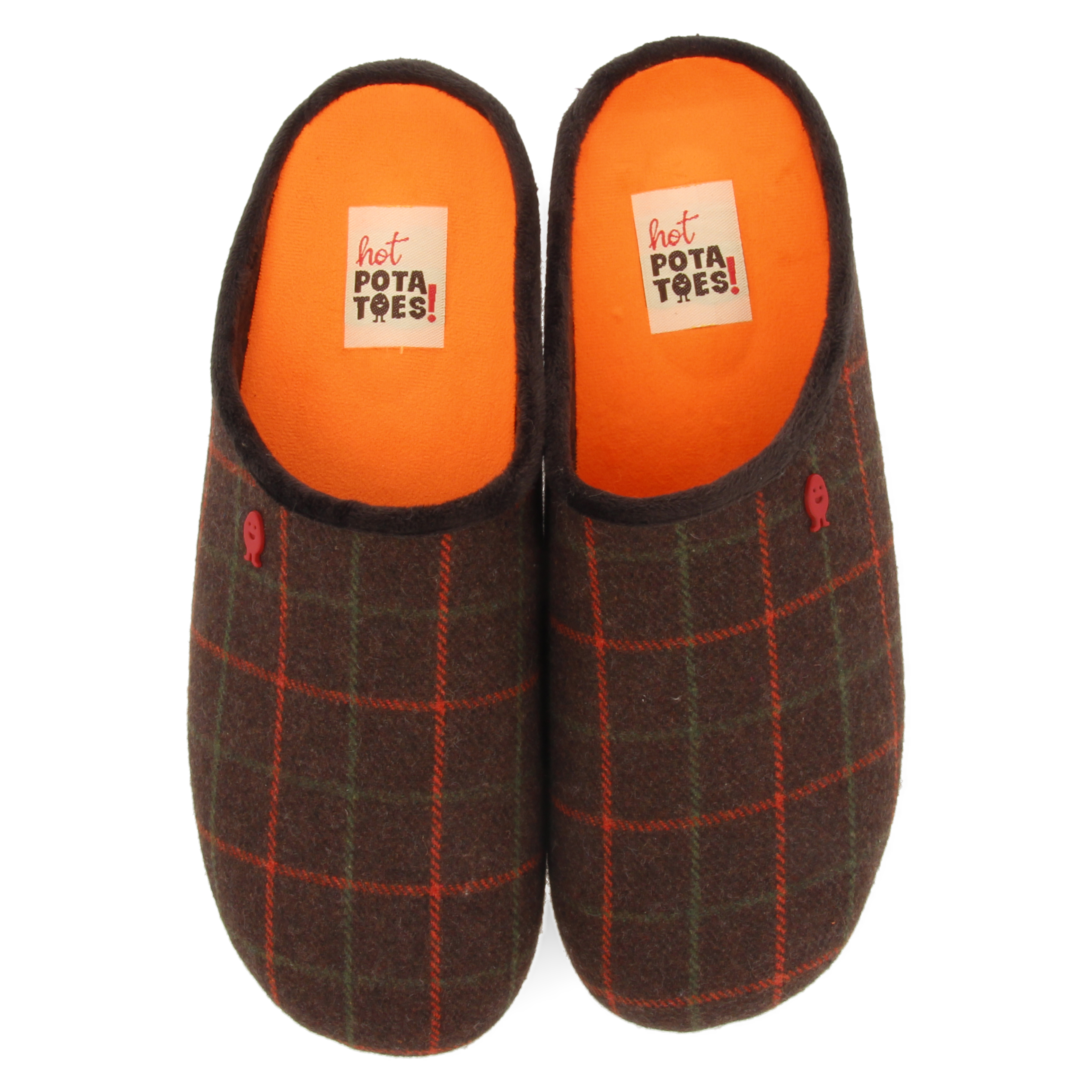 Hot Potatoes Pantoffels Vidovec 67825 Bruin-44 maat 44