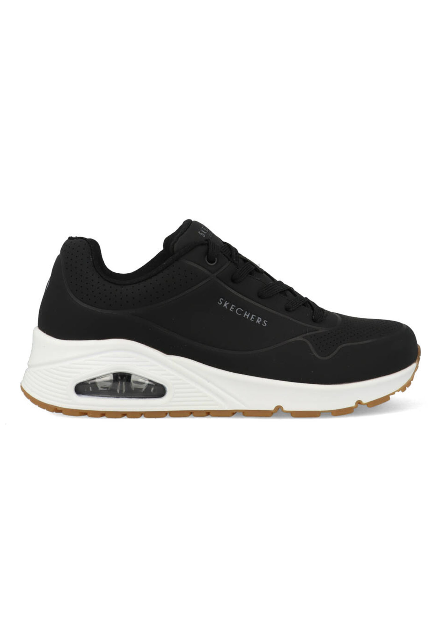 Skechers Uno damessneaker zwart