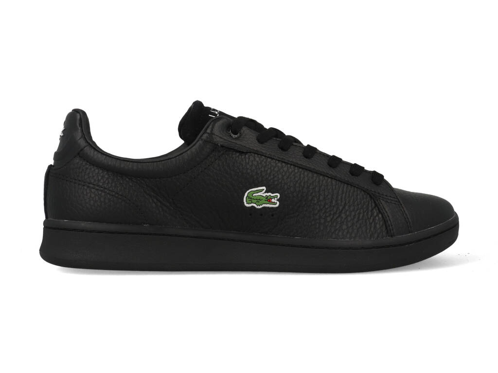 Lacoste Carnaby Pro Mannen Sneakers - Black/Black - Maat 45