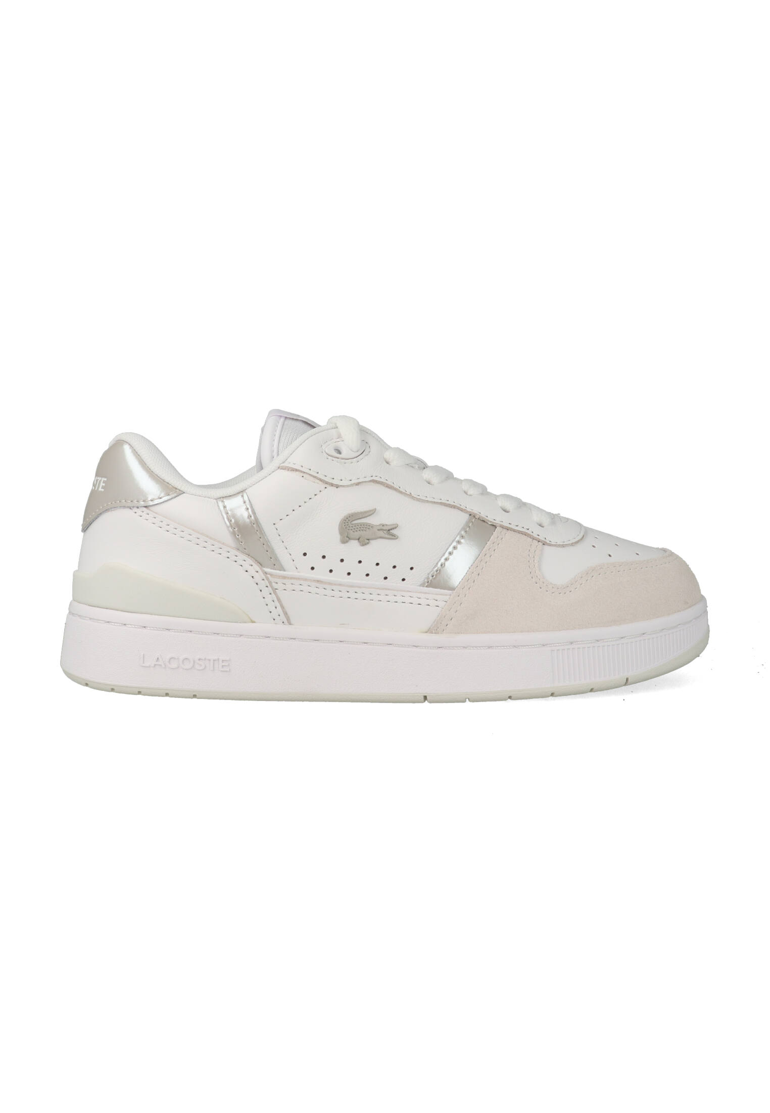 Lacoste Sneakers T-Clip Set 226 3 Sfa Wit / Grijs-38 maat 38