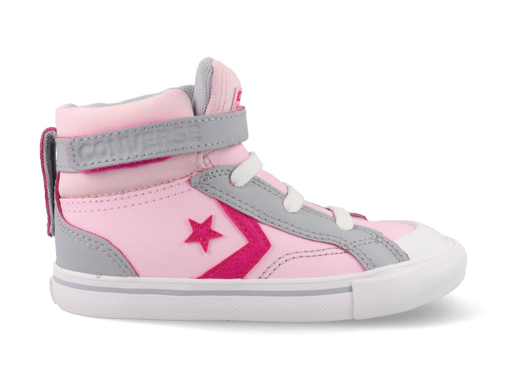 Converse All Stars Pro Blaze Strap Hoog 766052C Roze / Grijs / Wit maat