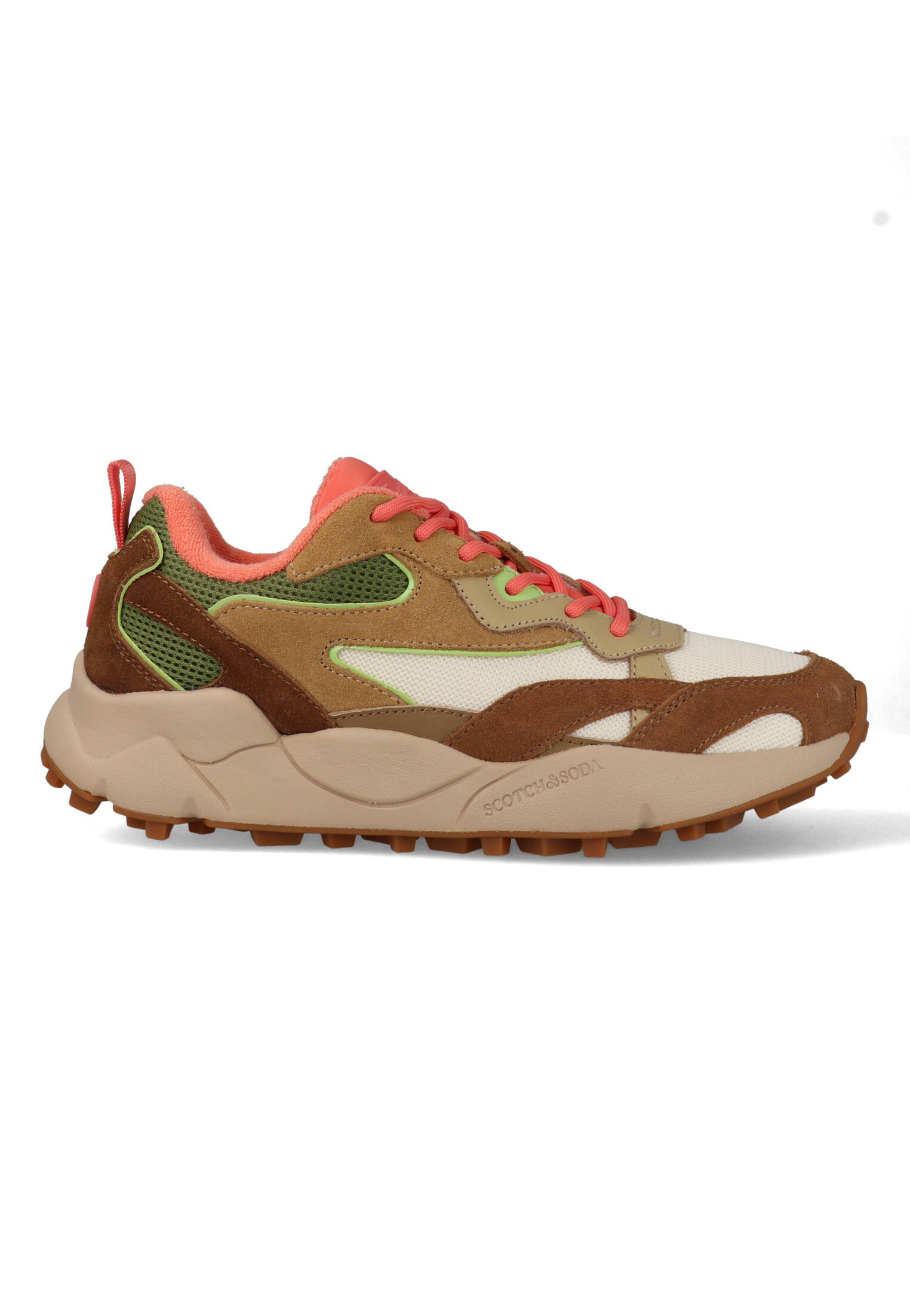 Scotch and Soda Mount W 78.4106.01-S468 Bruin / Multicolor-42 maat 42