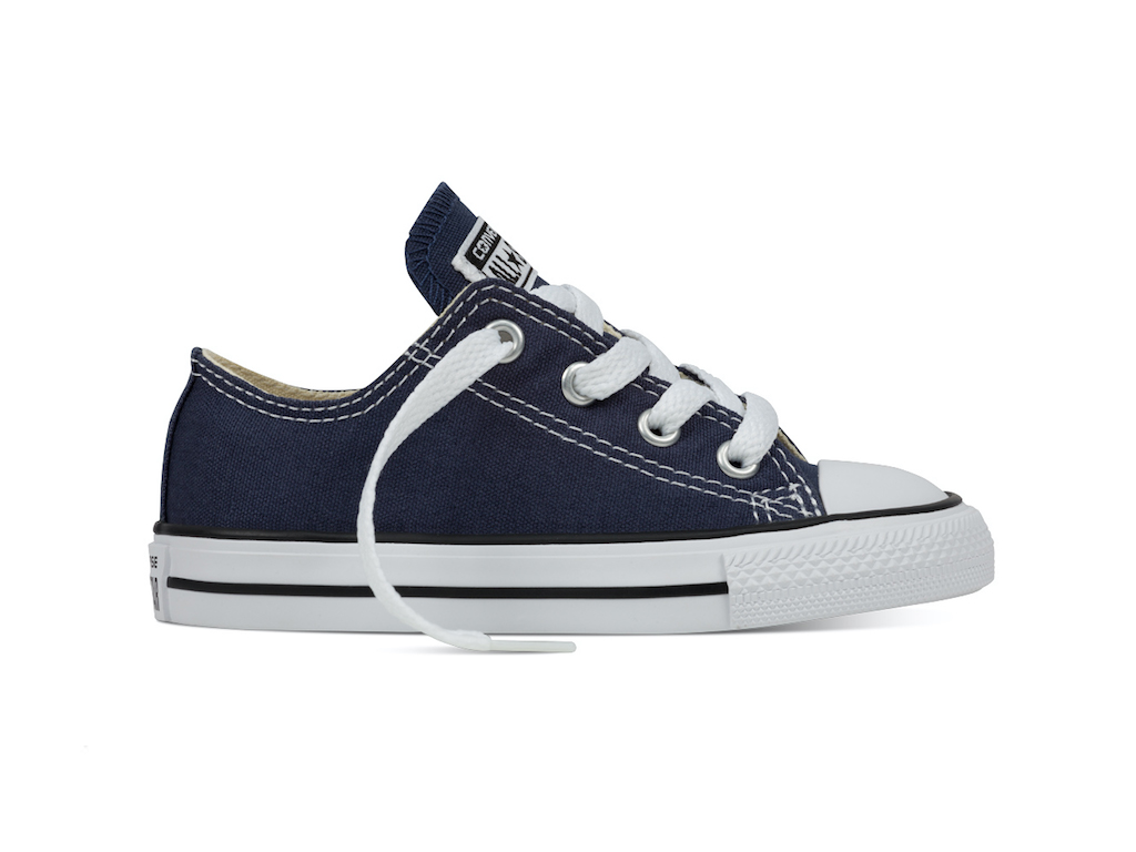 Converse All Stars Laag Kids 7J237 Navy Blauw maat 17