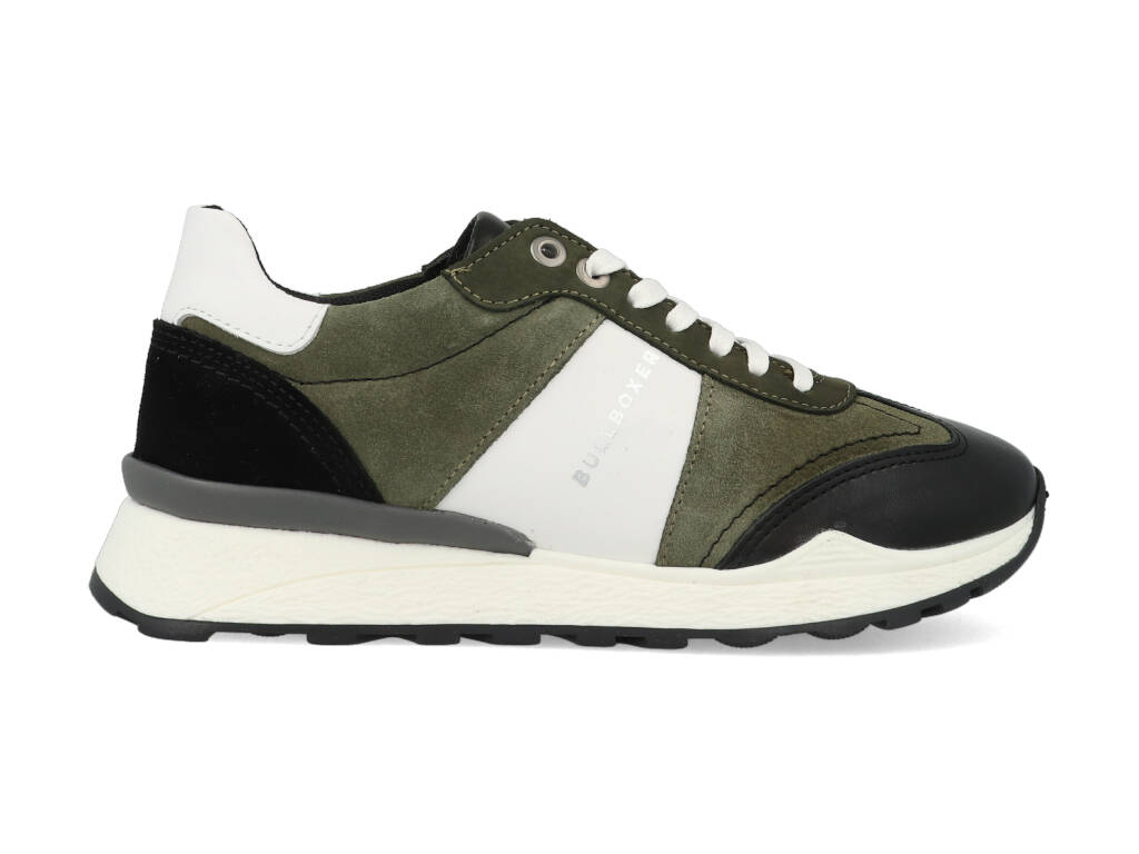 Bullboxer Sneakers AEX002E5C_BKWH Groen