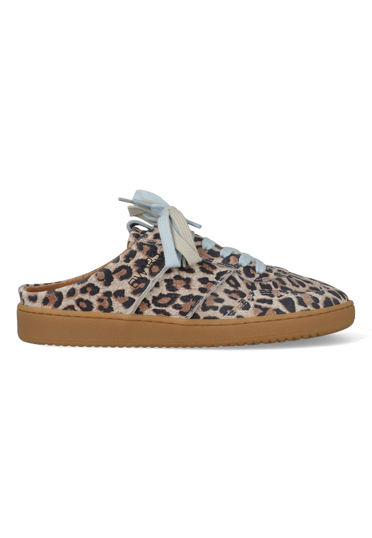 DWRS Nome Leopard Instappers / Sneakers B11850-01-8368 Beige / Blauw-41 maat 41
