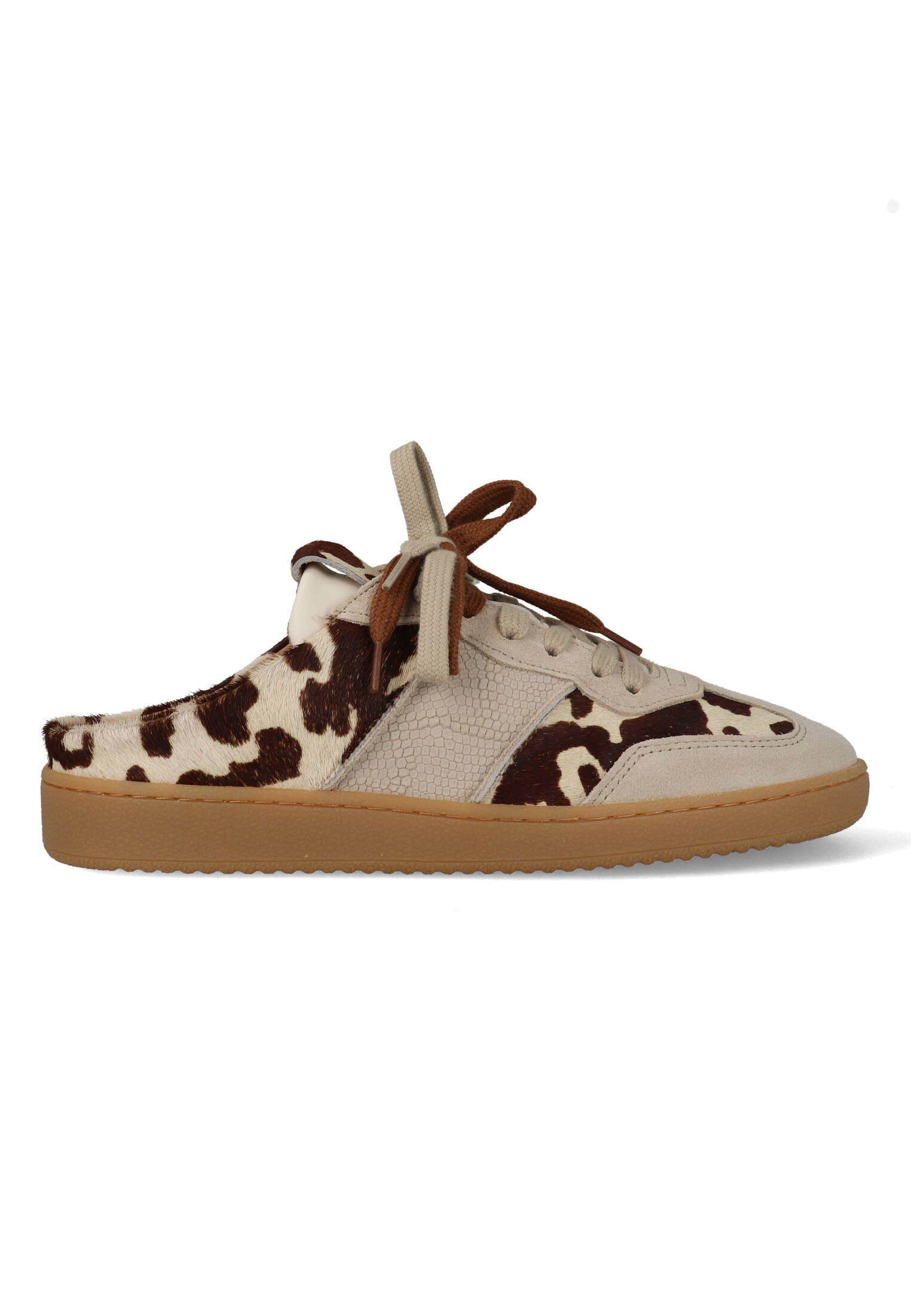 DWRS Nome Cow Hair On Instappers / Sneakers B11850-02-8358 Beige-40 maat 40