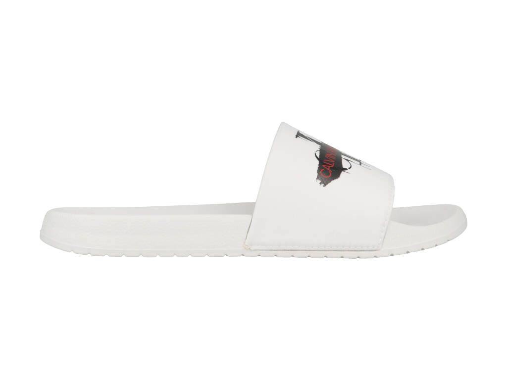 Calvin Klein Slippers Vial B450673 Wit maat