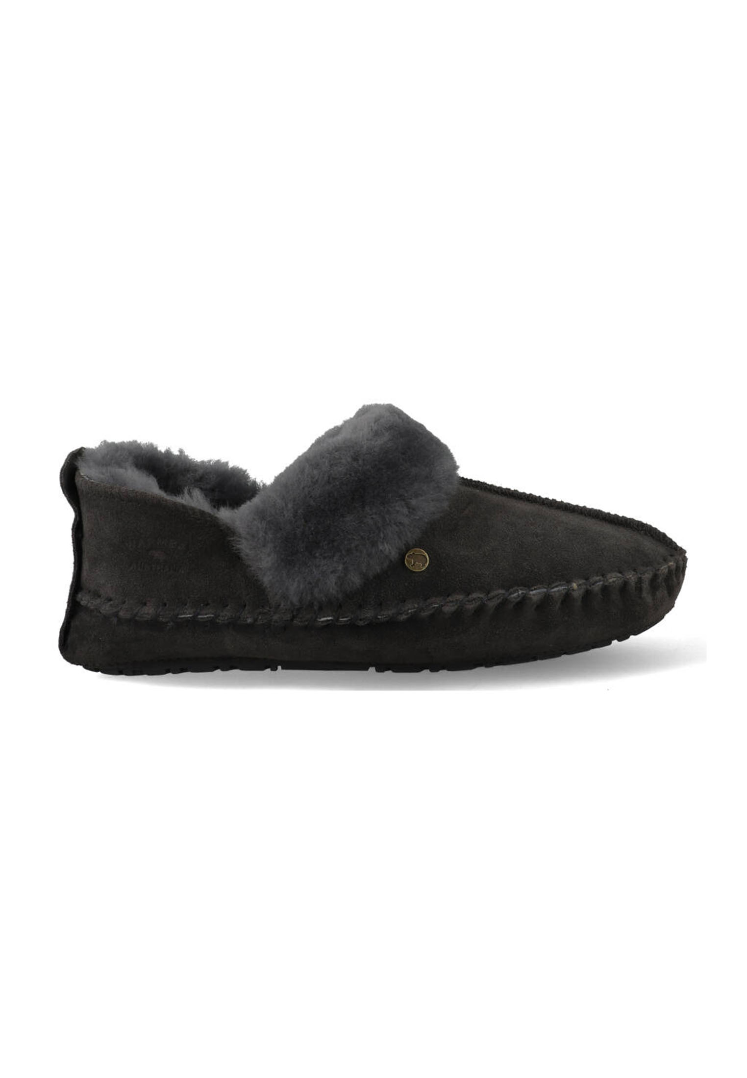 Warmbat Pantoffels Barrine BAR341085 Donker Grijs-37 maat 37