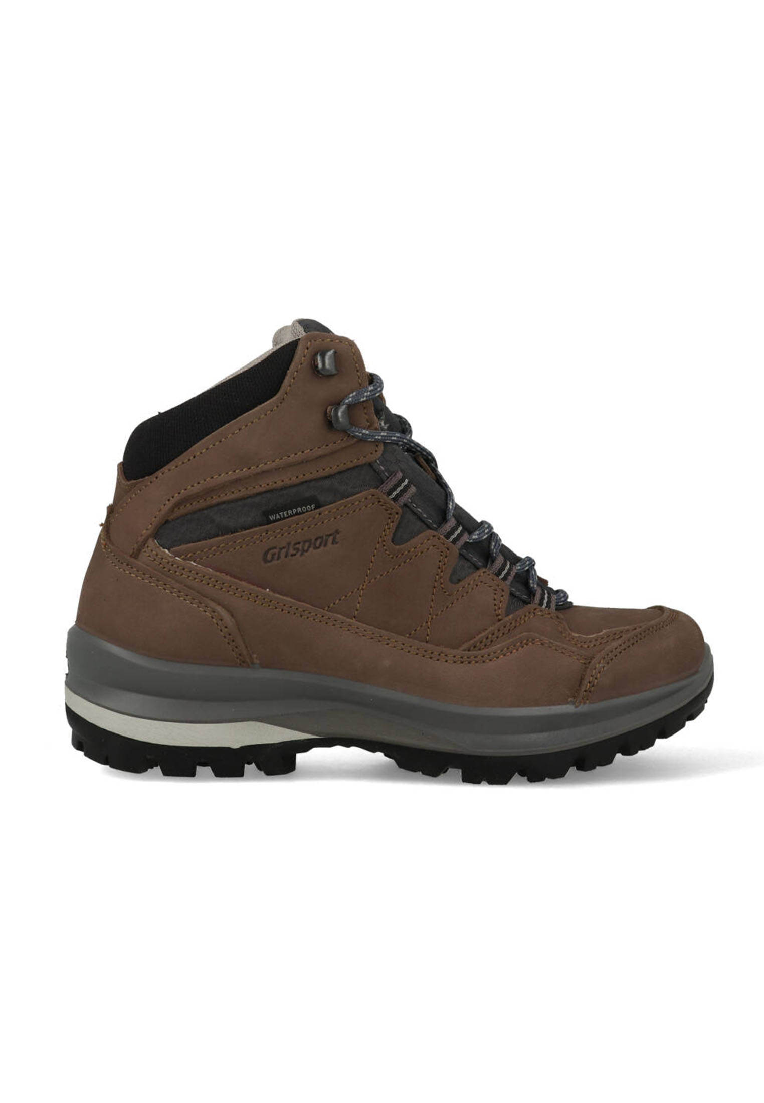 Grisport Wandelschoenen Bari Mid 04 Bruin-40 maat 40 Grisport Wandelschoenen Bari Mid 04 Bruin-40 maat 40