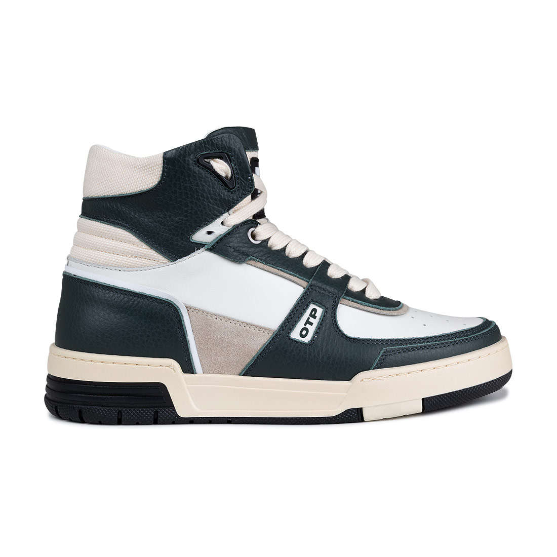 Off The Pitch Basketta Hi OTPF223006-502 Groen - Beige-41 maat 41