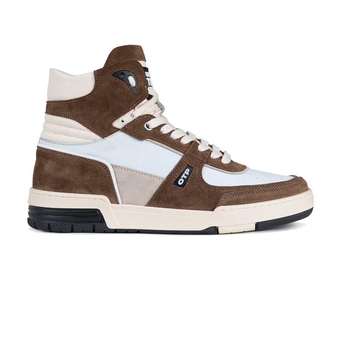 Off The Pitch Basketta Hi OTPF223006-851 Bruin - Wit-41 maat 41