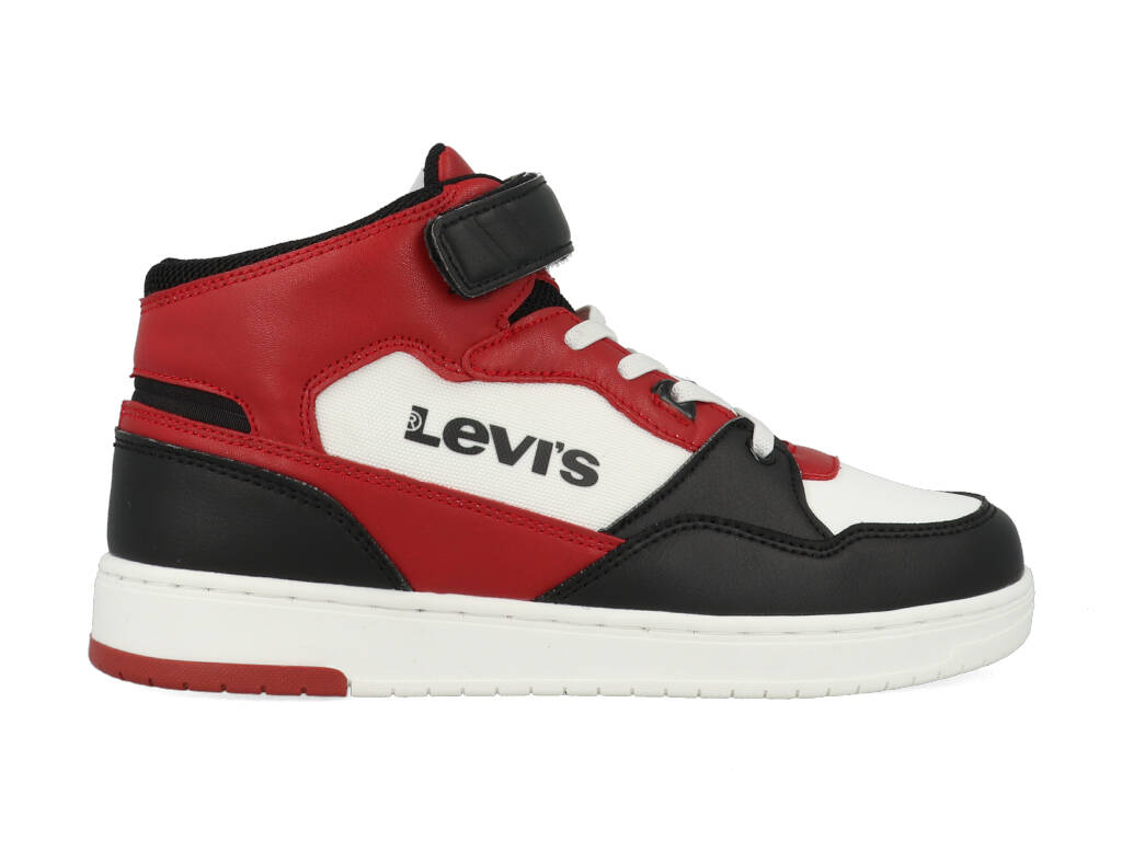 Levi's Sneakers BLOCK MID VEL T VIRV0013T Zwart / Rood maat