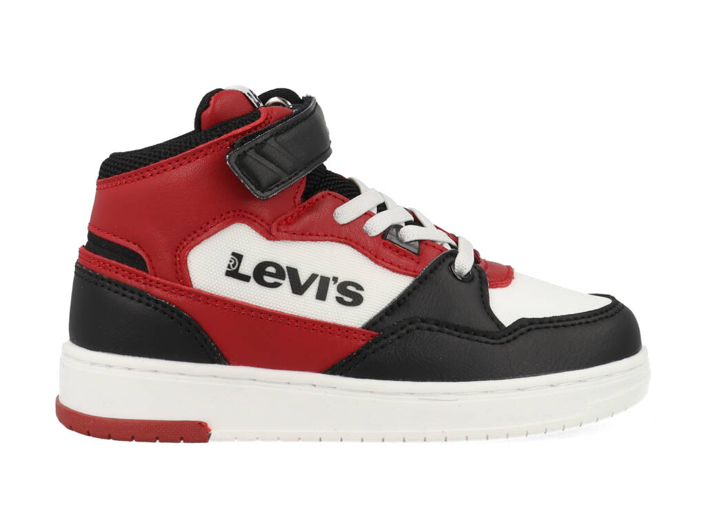 Levi's Sneakers BLOCK MID VEL K VIRV0012T Zwart / Rood maat