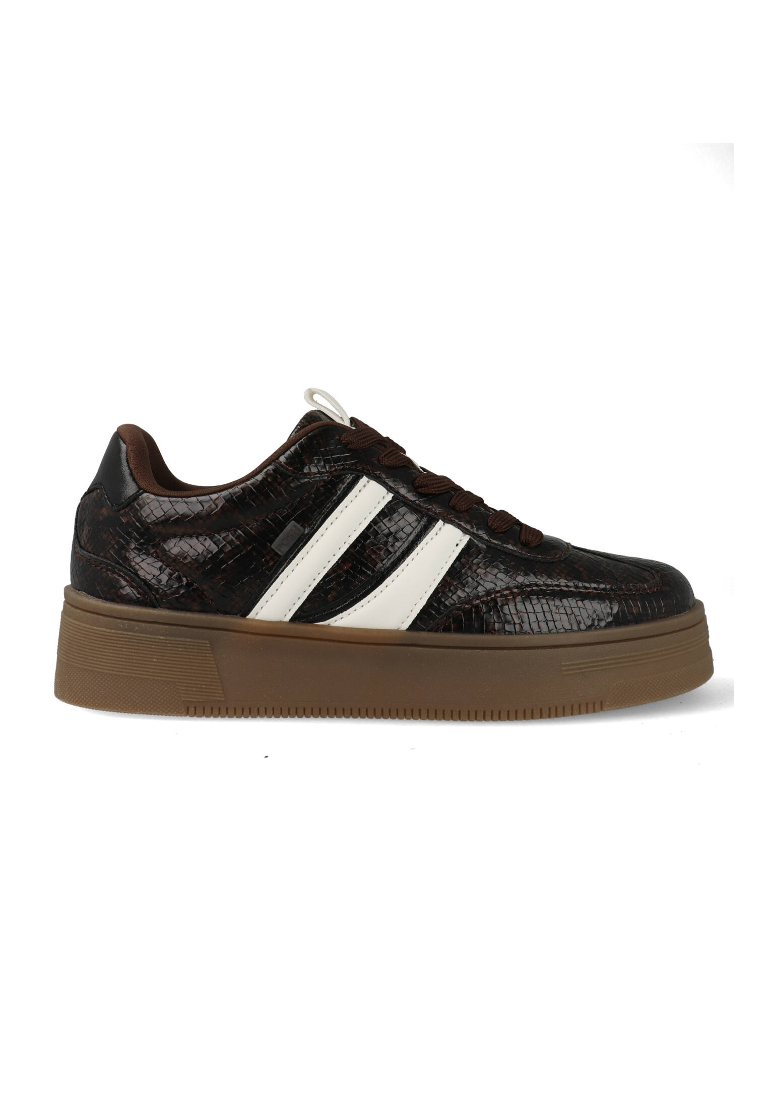 Posh by Poelman Sneakers Lilly 31 Donker Bruin-37 maat 37