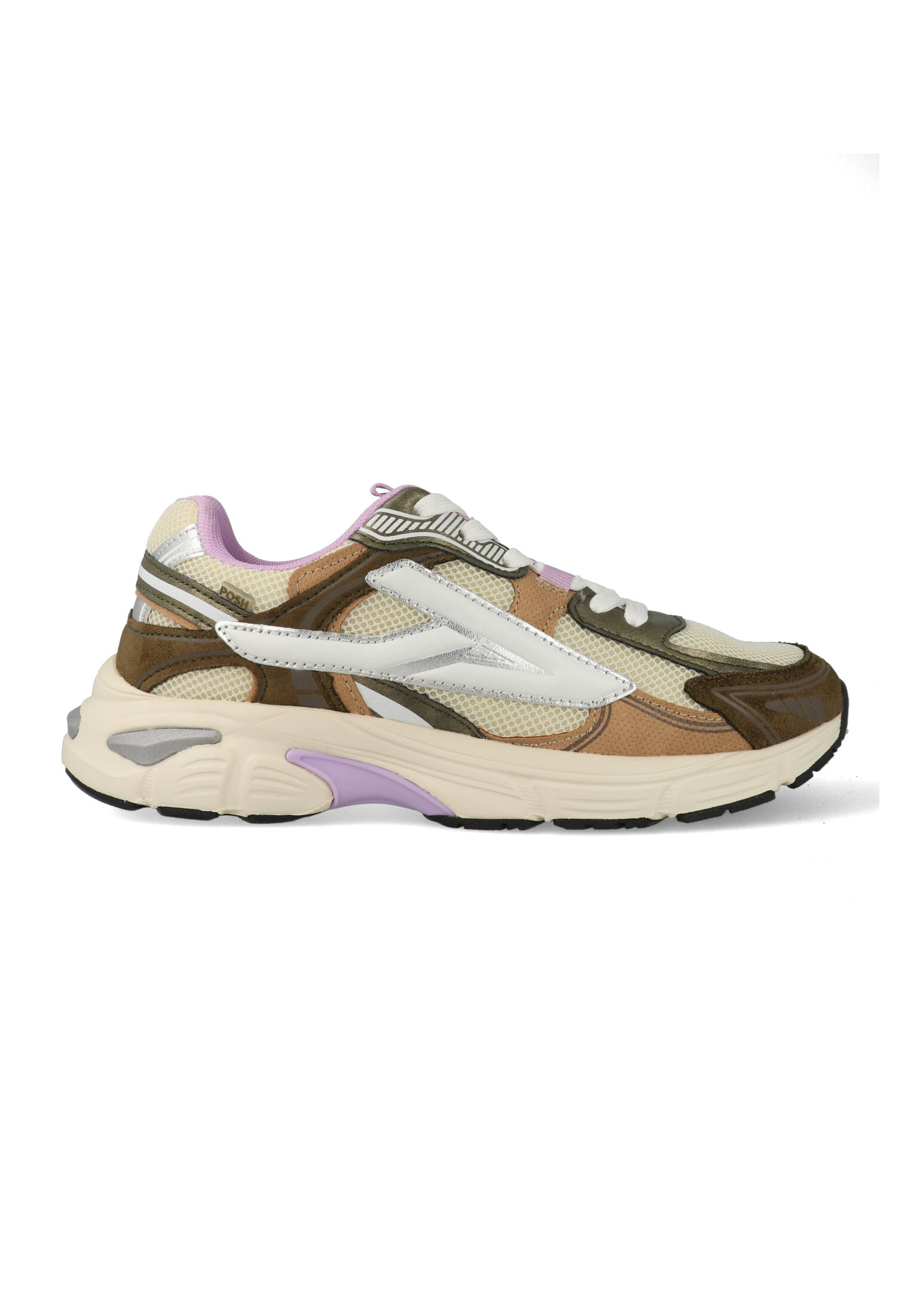 Posh by Poelman Sneakers Ginny 70 Beige / Wit-42 maat 42
