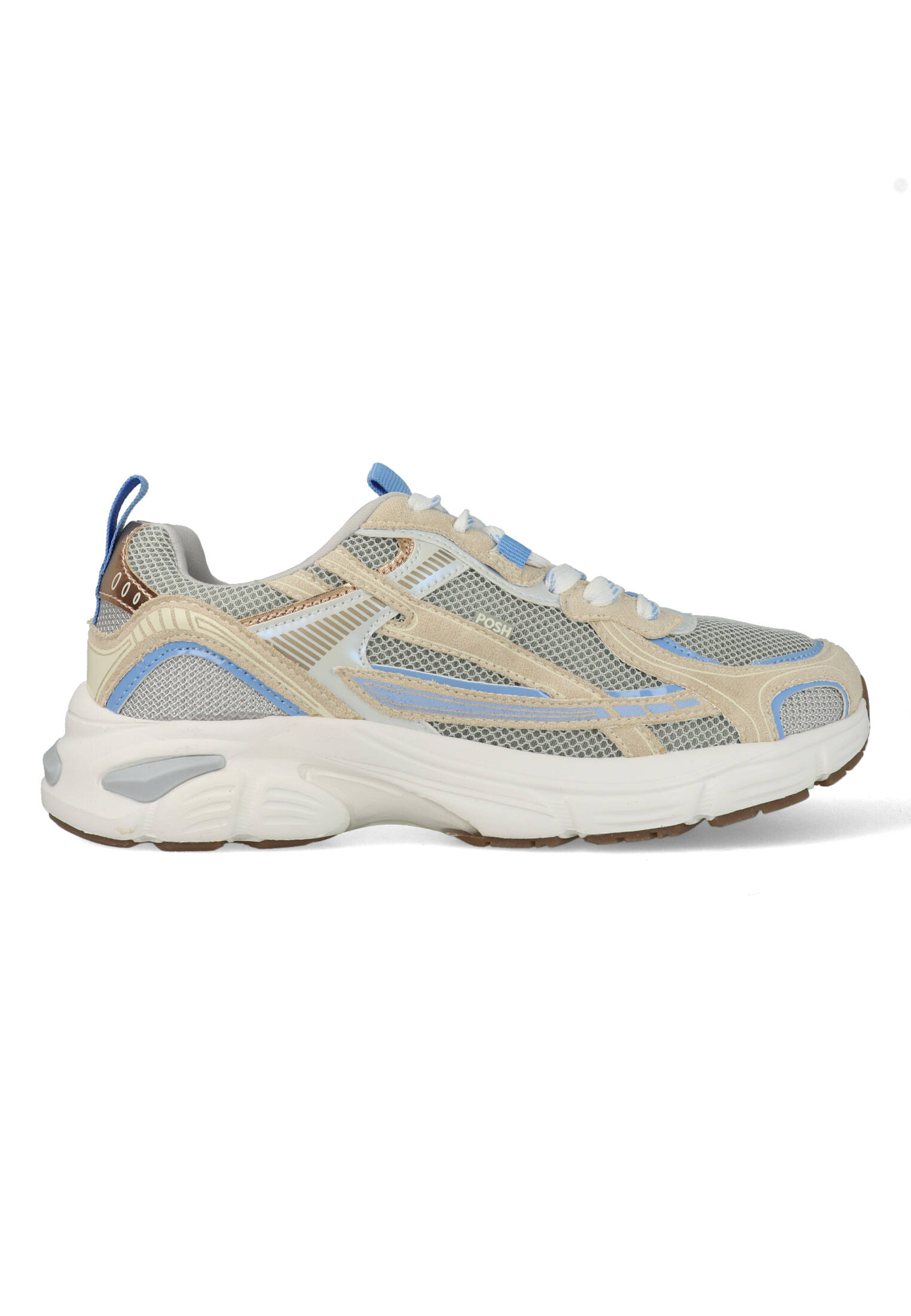 Posh by Poelman Harper C1451715PSH1 Beige / Blauw-41 maat 41 afbeelding 1