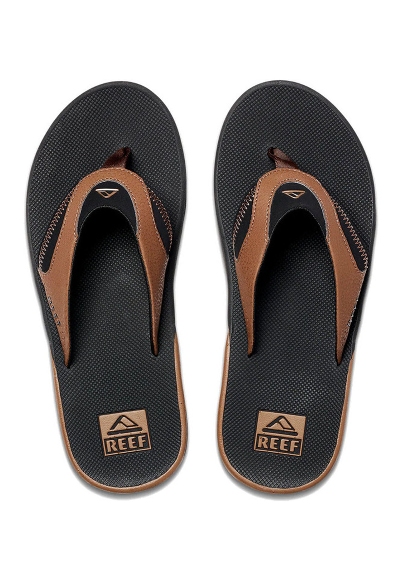 Reef Slippers Fanning CI8102 Zwart / Bruin-47 maat 47 afbeelding